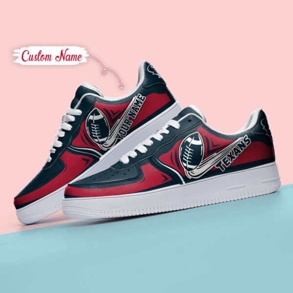 Tubopro Houston Texans NFL Air Low-Top Sneakers Shoes For Men And Women - Image 4