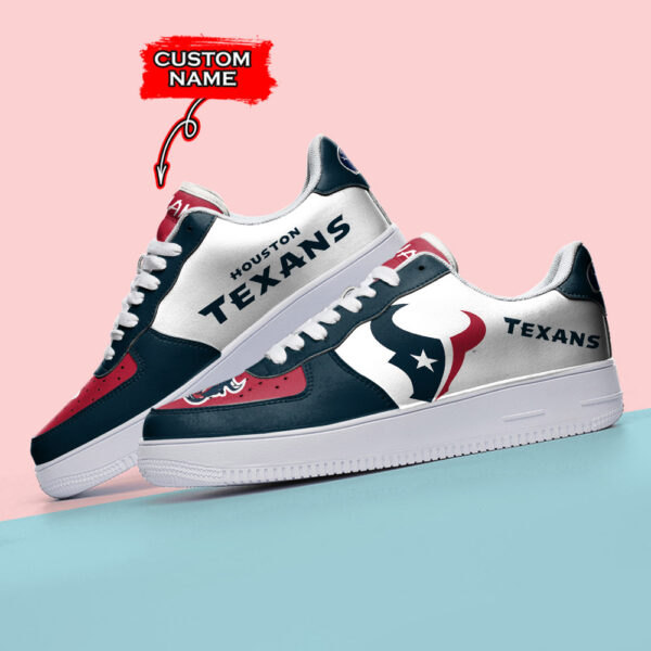 Tubopro Houston Texans NFL Air Low-Top Sneakers Shoes For Men And Women - Image 3