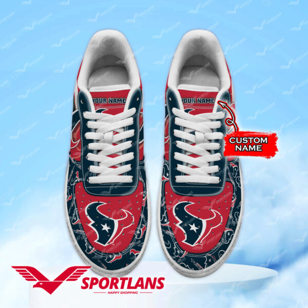 Tubopro Houston Texans NFL Air Low-Top Sneakers Shoes For Men And Women - Image 2