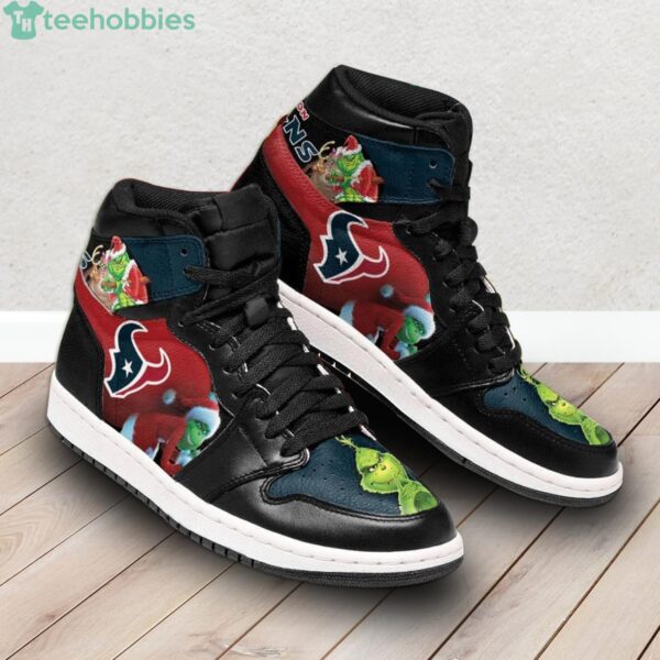 Tubopro Houston Texans NFL AJ1 High Sneakers Shoes For Men And Women
