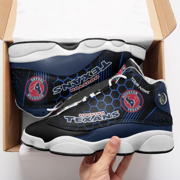 Tubopro Houston Texans NFL AJ13 Sneakers Shoes For Men And Women - Image 2