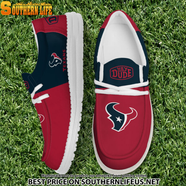 Tubopro Houston Texans Personalized Hey Dude Shoes For Men And Women