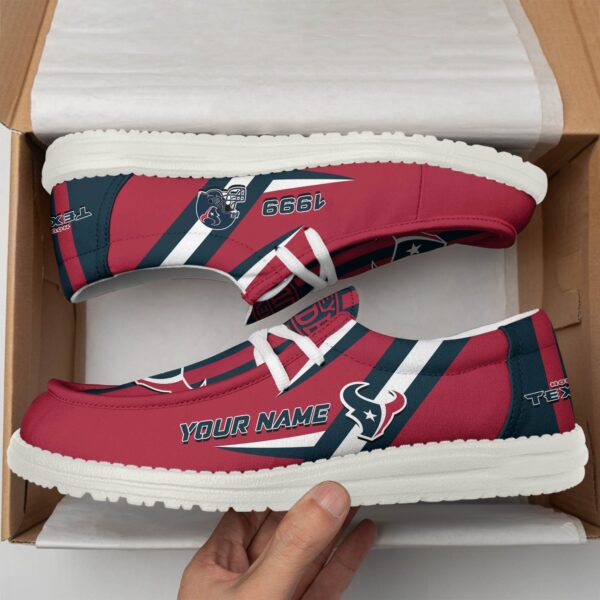 Tubopro Houston Texans Personalized Hey Dude Shoes For Men And Women - Image 2