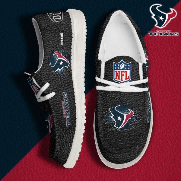 Tubopro Houston Texans Personalized Hey Dude Shoes For Men And Women