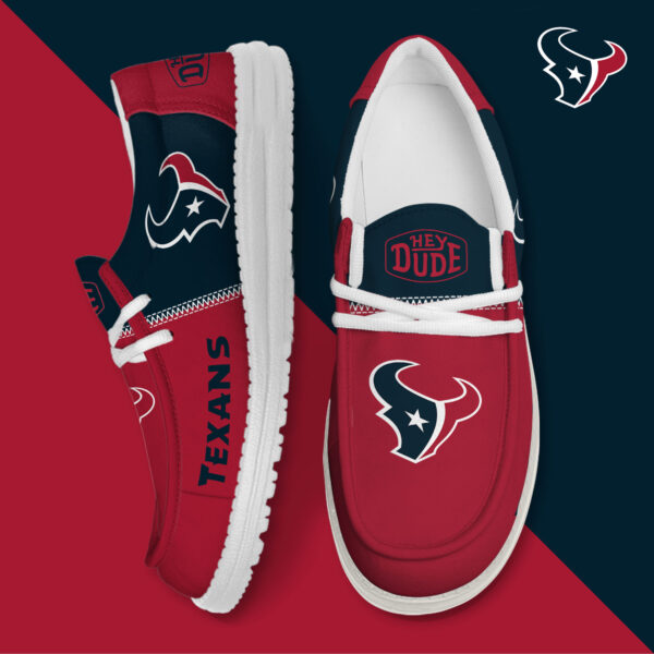 Tubopro Houston Texans Personalized Hey Dude Shoes For Men And Women