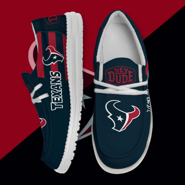 Tubopro Houston Texans Personalized Hey Dude Shoes For Men And Women