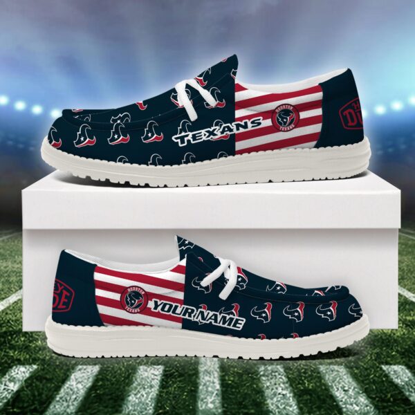 Tubopro Houston Texans Personalized Hey Dude Shoes For Men And Women - Image 2
