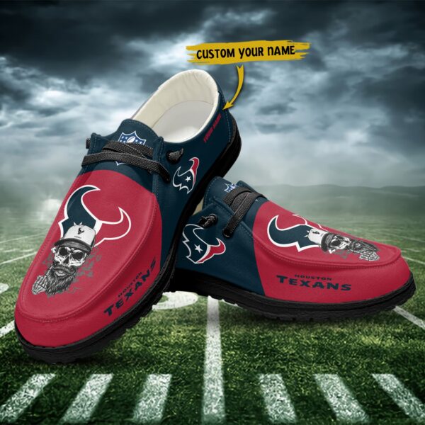 Tubopro Houston Texans Personalized Hey Dude Shoes For Men And Women - Image 4