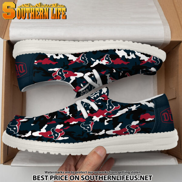 Tubopro Houston Texans Personalized Hey Dude Shoes For Men And Women - Image 4