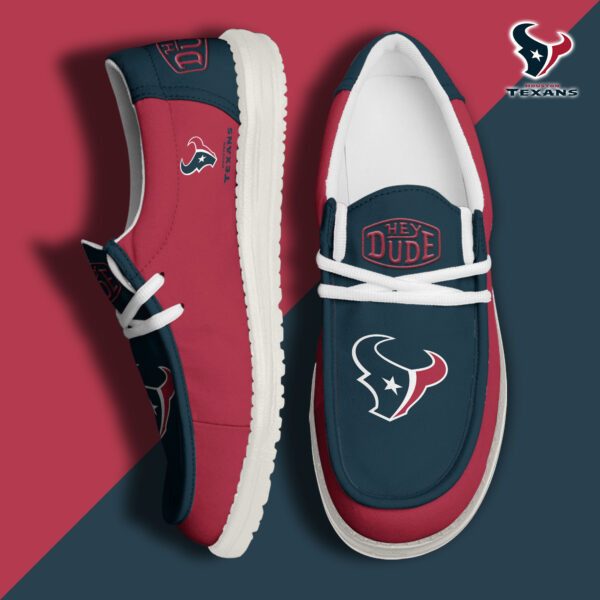 Tubopro Houston Texans Personalized Hey Dude Shoes For Men And Women