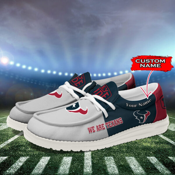 Tubopro Houston Texans Personalized Hey Dude Shoes For Men And Women - Image 3