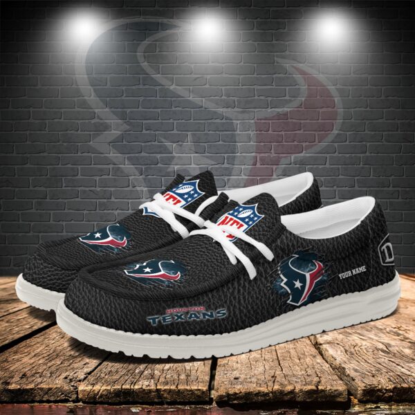 Tubopro Houston Texans Personalized Hey Dude Shoes For Men And Women - Image 3