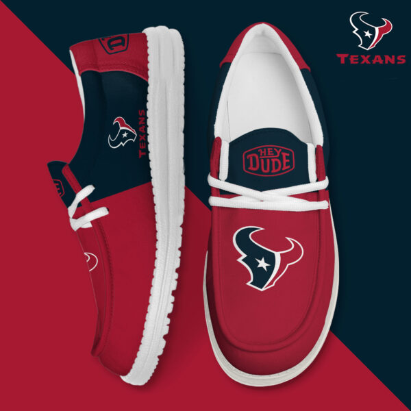 Tubopro Houston Texans Personalized Hey Dude Shoes For Men And Women