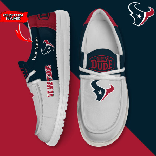 Tubopro Houston Texans Personalized Hey Dude Shoes For Men And Women