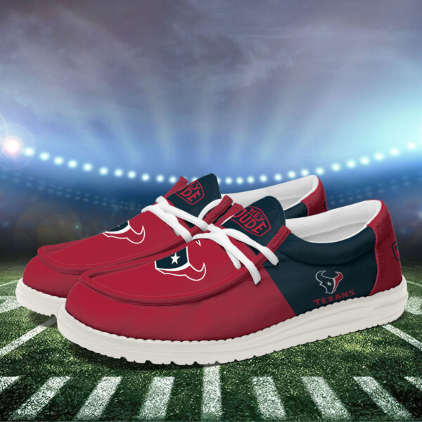Tubopro Houston Texans Personalized Hey Dude Shoes For Men And Women - Image 3