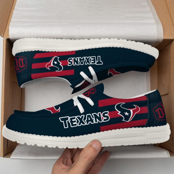 Tubopro Houston Texans Personalized Hey Dude Shoes For Men And Women - Image 4