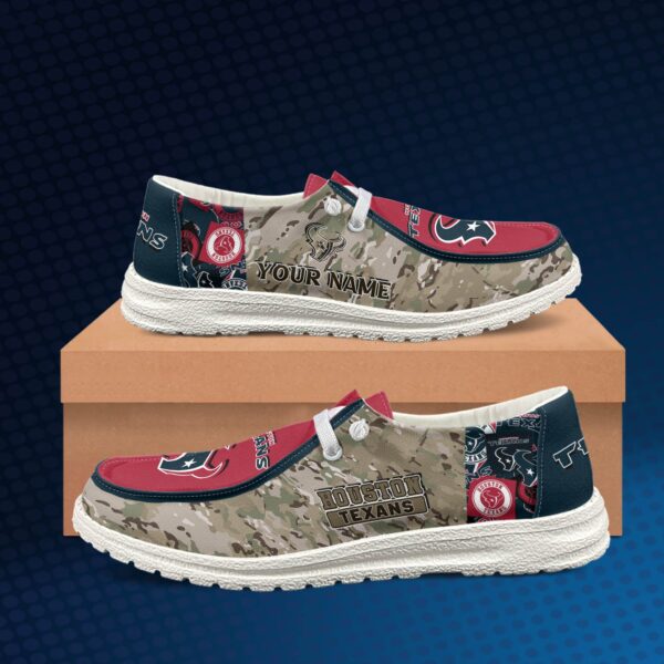 Tubopro Houston Texans Personalized Hey Dude Shoes For Men And Women - Image 2