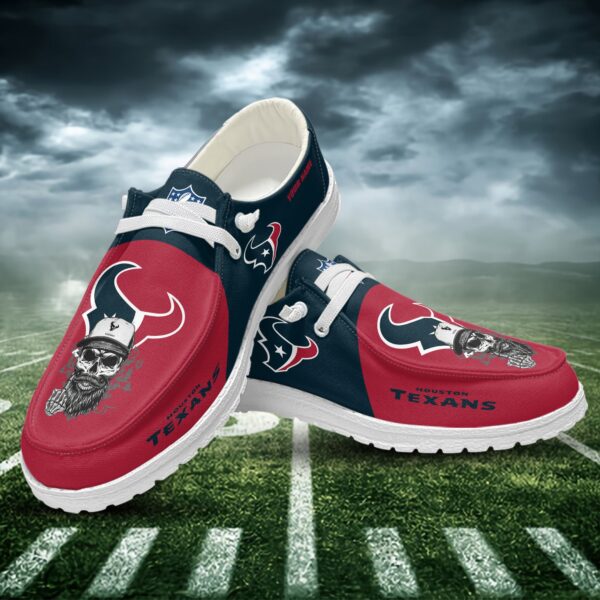 Tubopro Houston Texans Personalized Hey Dude Shoes For Men And Women