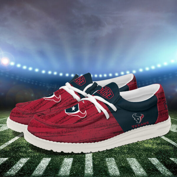 Tubopro Houston Texans Personalized Hey Dude Shoes For Men And Women - Image 3