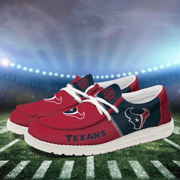 Tubopro Houston Texans Personalized Hey Dude Shoes For Men And Women - Image 3