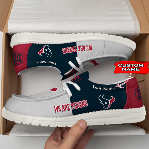 Tubopro Houston Texans Personalized Hey Dude Shoes For Men And Women - Image 2