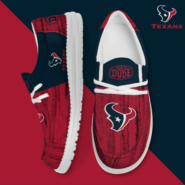 Tubopro Houston Texans Personalized Hey Dude Shoes For Men And Women