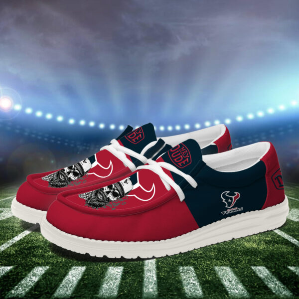 Tubopro Houston Texans Personalized Hey Dude Shoes For Men And Women - Image 2