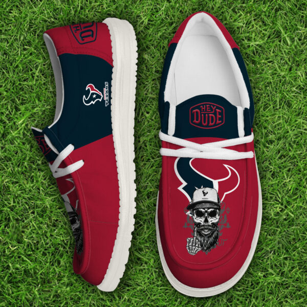 Tubopro Houston Texans Personalized Hey Dude Shoes For Men And Women