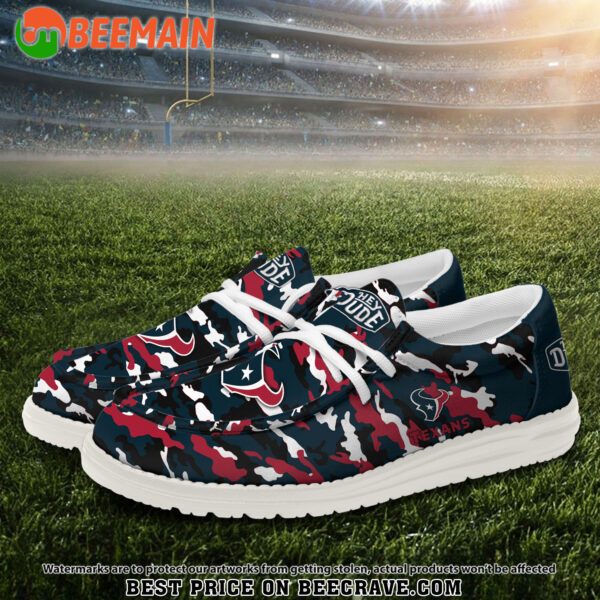 Tubopro Houston Texans Personalized Hey Dude Shoes For Men And Women - Image 2