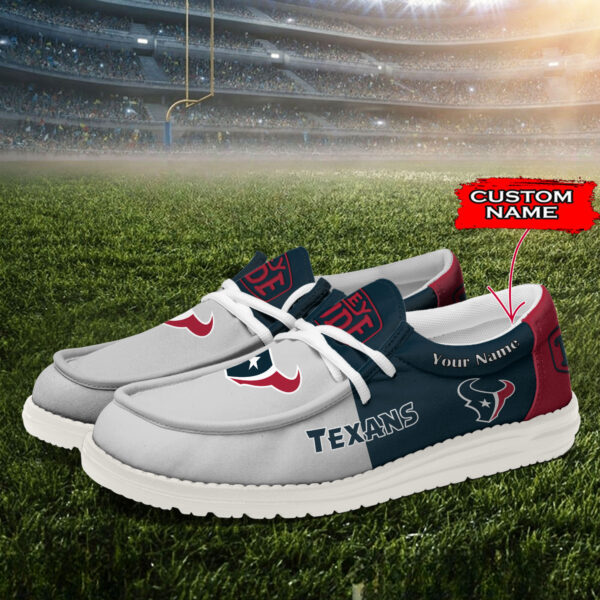 Tubopro Houston Texans Personalized Hey Dude Shoes For Men And Women - Image 2