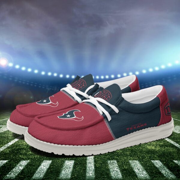 Tubopro Houston Texans Personalized Hey Dude Shoes For Men And Women - Image 3