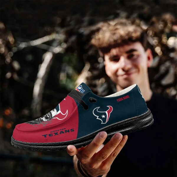Tubopro Houston Texans Personalized Hey Dude Shoes For Men And Women - Image 6