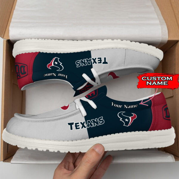Tubopro Houston Texans Personalized Hey Dude Shoes For Men And Women - Image 3