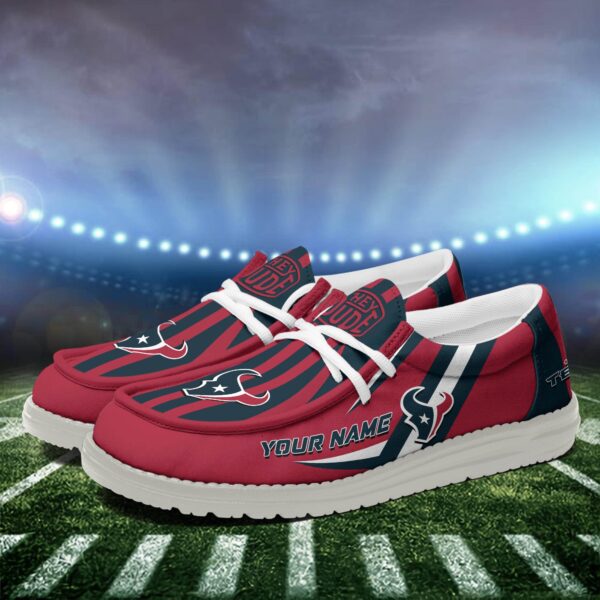 Tubopro Houston Texans Personalized Hey Dude Shoes For Men And Women - Image 3