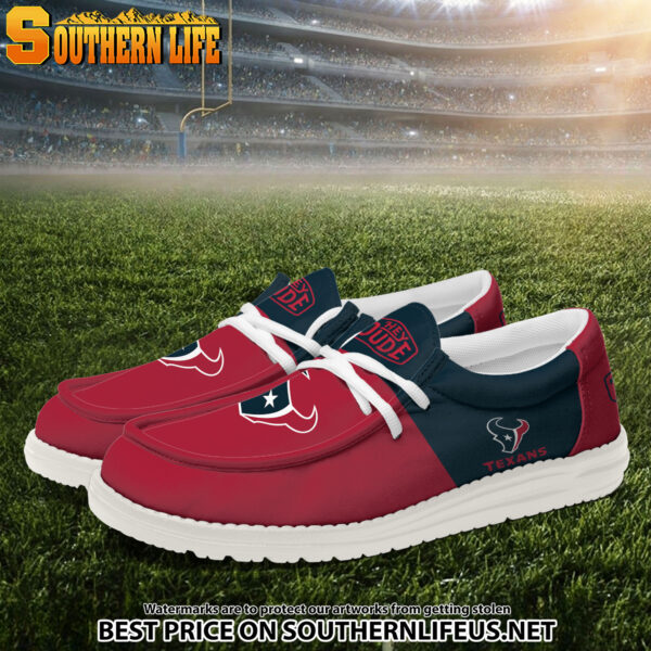 Tubopro Houston Texans Personalized Hey Dude Shoes For Men And Women - Image 2