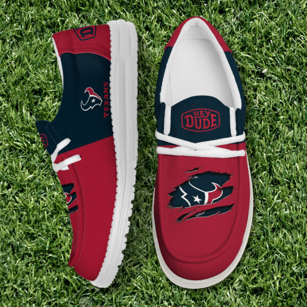 Tubopro Houston Texans Personalized Hey Dude Shoes For Men And Women