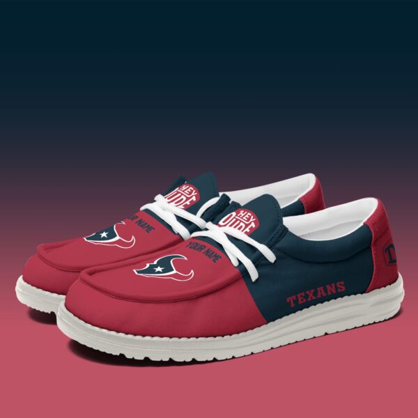 Tubopro Houston Texans Personalized Hey Dude Shoes For Men And Women - Image 3