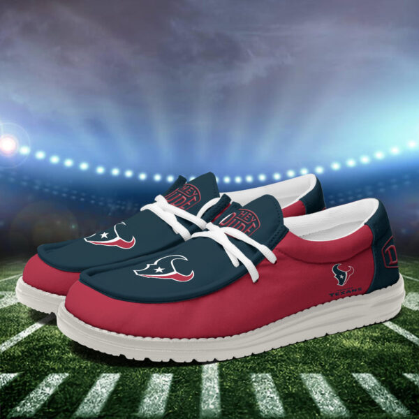 Tubopro Houston Texans Personalized Hey Dude Shoes For Men And Women - Image 3