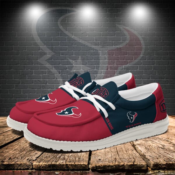 Tubopro Houston Texans Personalized Hey Dude Shoes For Men And Women - Image 3