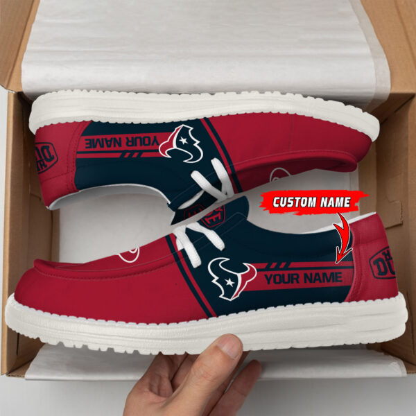 Tubopro Houston Texans Personalized Hey Dude Shoes For Men And Women - Image 2