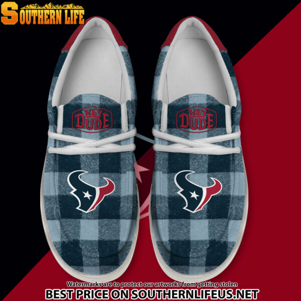 Tubopro Houston Texans Personalized Hey Dude Shoes For Men And Women