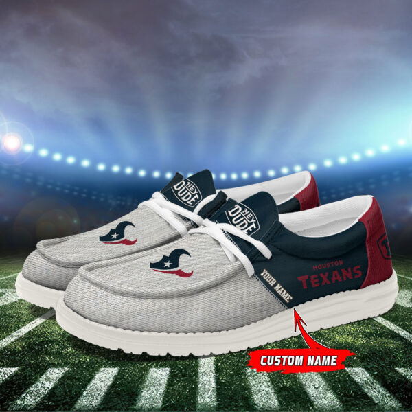 Tubopro Houston Texans Personalized Hey Dude Shoes For Men And Women - Image 3