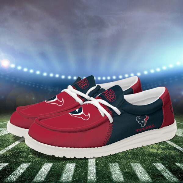 Tubopro Houston Texans Personalized Hey Dude Shoes For Men And Women - Image 3
