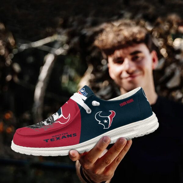Tubopro Houston Texans Personalized Hey Dude Shoes For Men And Women - Image 5