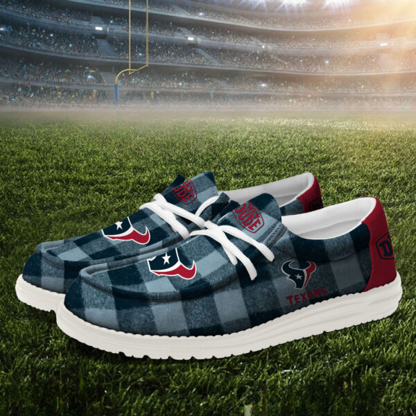 Tubopro Houston Texans Personalized Hey Dude Shoes For Men And Women - Image 3