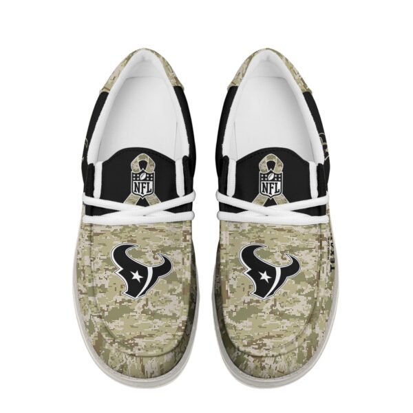 Tubopro Houston Texans Personalized Hey Dude Shoes For Men And Women - Image 4