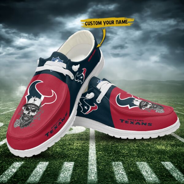 Tubopro Houston Texans Personalized Hey Dude Shoes For Men And Women - Image 3