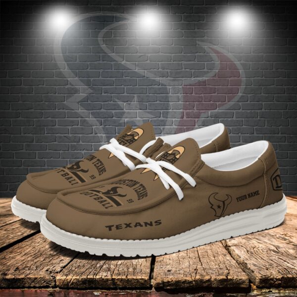 Tubopro Houston Texans Personalized Hey Dude Shoes For Men And Women - Image 3