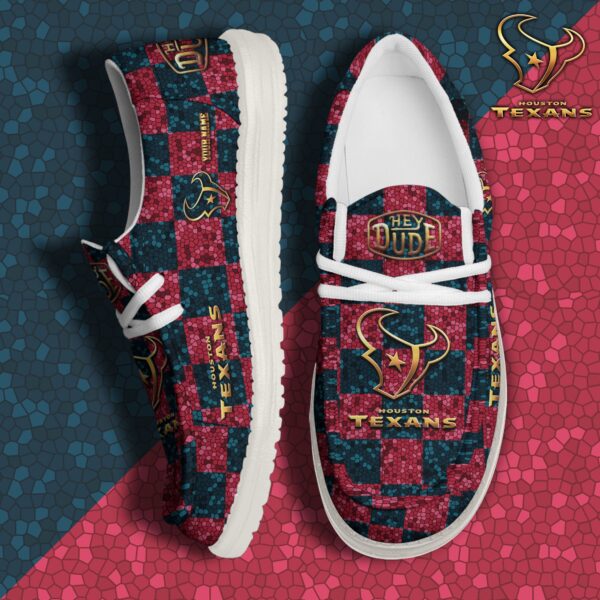 Tubopro Houston Texans Personalized Hey Dude Shoes For Men And Women