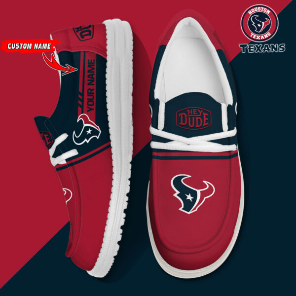 Tubopro Houston Texans Personalized Hey Dude Shoes For Men And Women